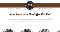 Desktop Screenshot of coffeepodpad.com