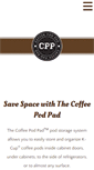 Mobile Screenshot of coffeepodpad.com